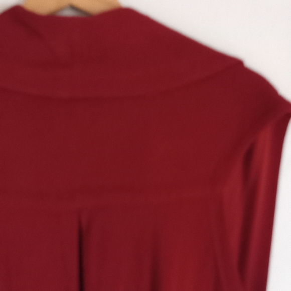 Soft Surroundings LP Red Mesa Button Open Vest Style 26312 Petite - Picture 8 of 14